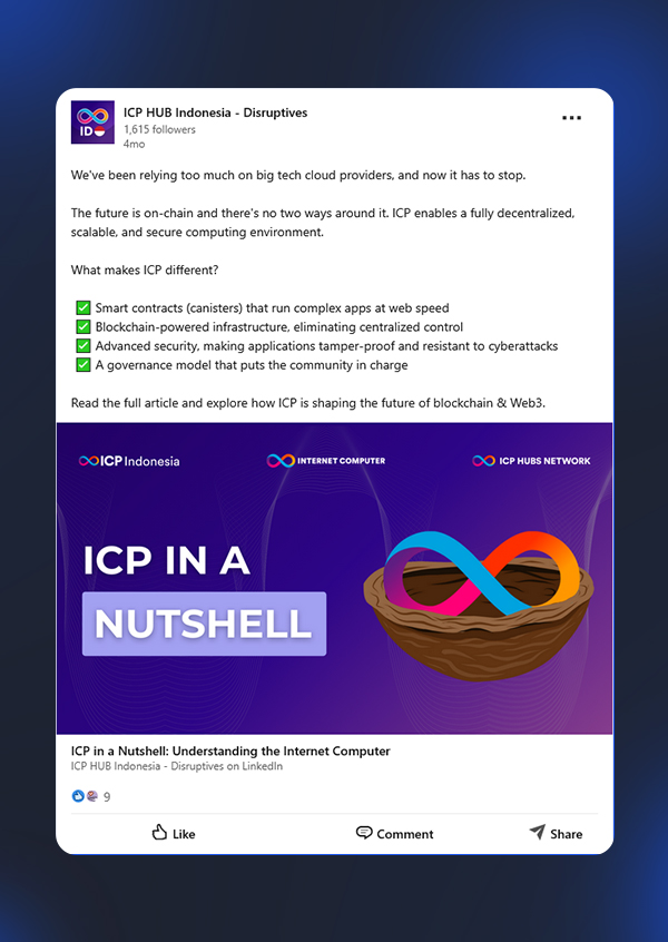 Linkedin Article – ICP